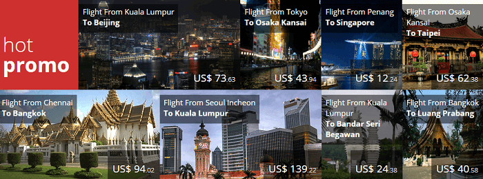 Hot promos on the page