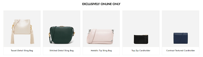 Find online-only accessories