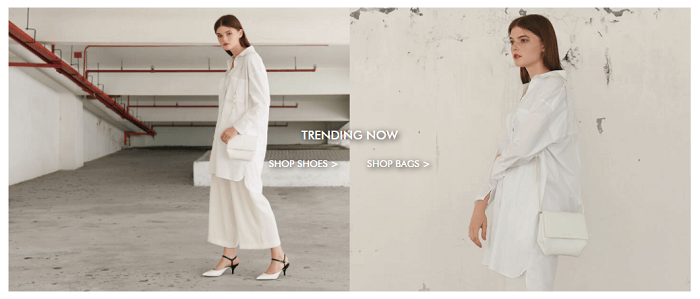 Trending pieces at Charles & Keith