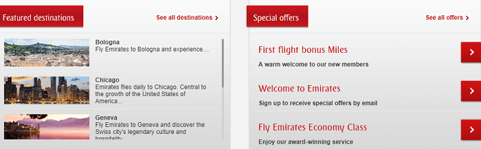 Featured destinations
