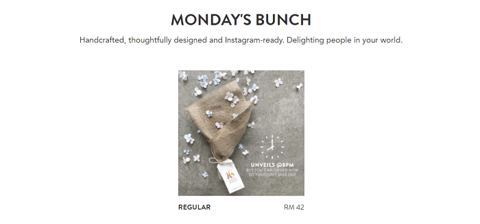 A bunch a day keeps the sadness away