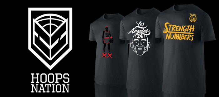 Fantastic shirts at Hoop Station