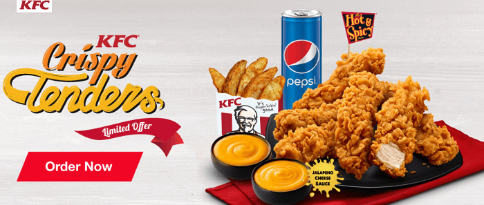 Check out KFC's website