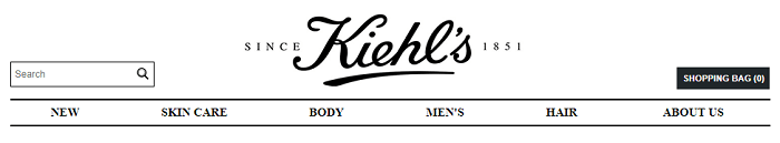 Shop at Kiehl's online store