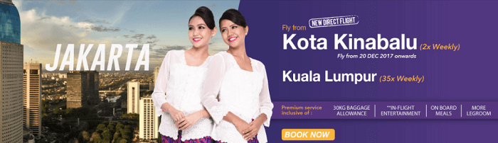 Fly to Jakarta for less with Malindo Air