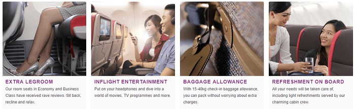 Services available at Malindo Air
