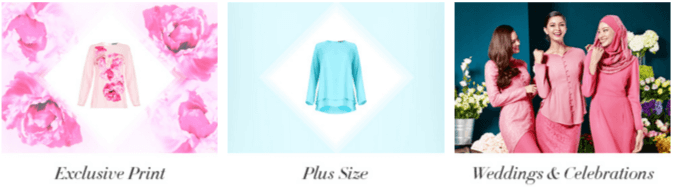 Poplook - available type of products Poplook - available type of products