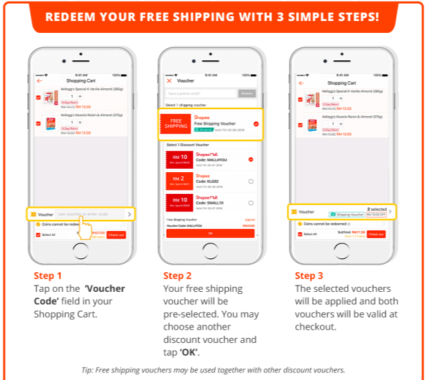 Shopee Mart Free First Delivery Shopee Mart Free First Delivery