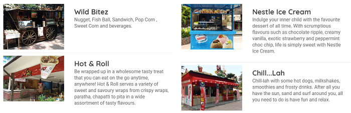 Dining experience at Sunway Lagoon