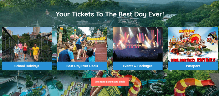 A wide range of offers