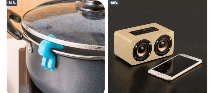 Amazing gadgets at Wish.com with code promo wish