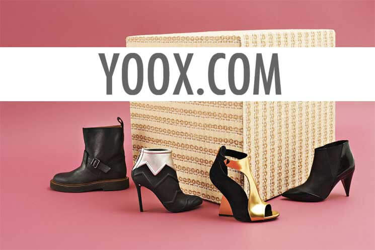 Products in the Yoox store