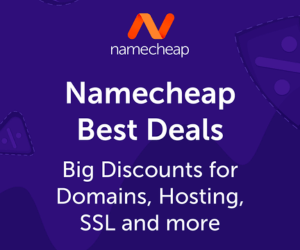 Check out Namecheap Best Deals!