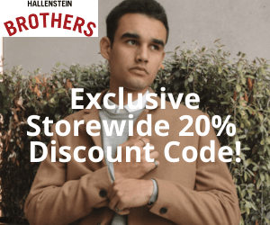 20% Hallensteins Coupon!