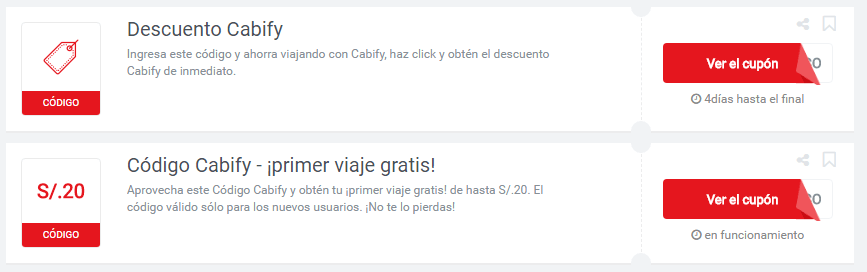 cupones Cabify cupones Cabify
