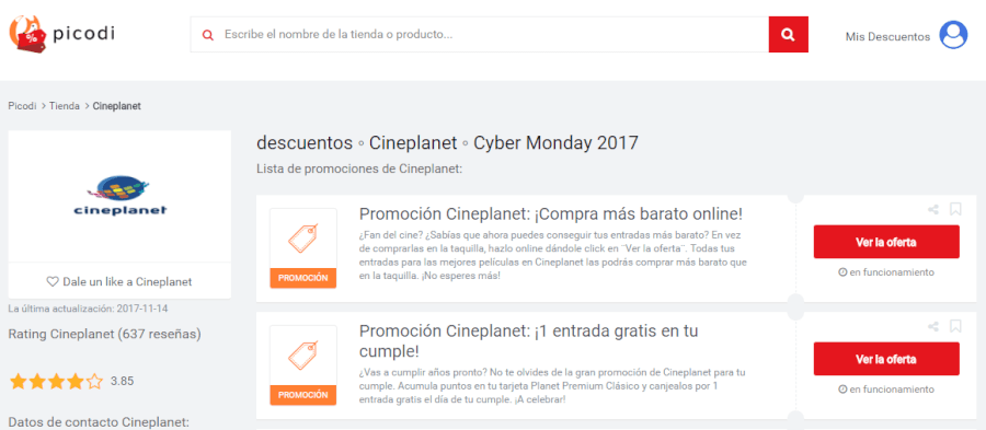 cineplanet ofertas cineplanet ofertas