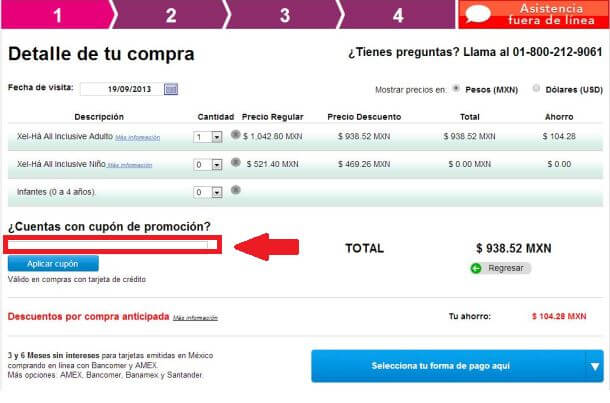 Cupones de descuento encuentras en nuestro portal. Asi aprovechas las promociones xcaret y ahorras dinero.