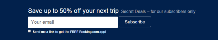 Make savings with Booking.com save up to 50% off your next booking