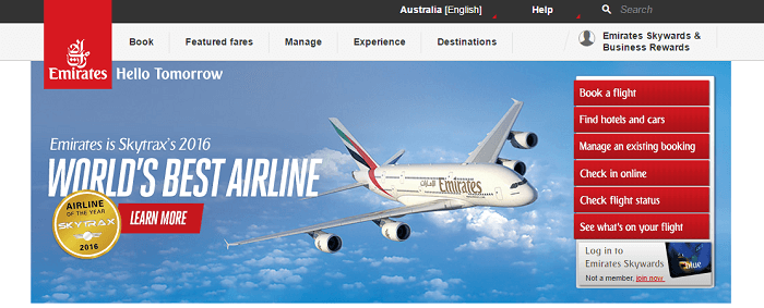 The best deals at Emirates The best deals at Emirates