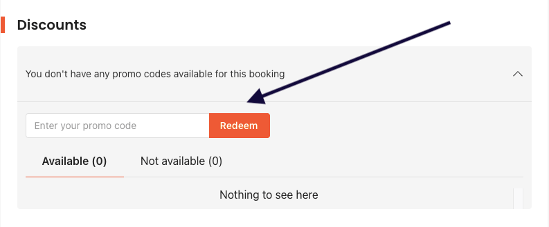 klook website how to apply code