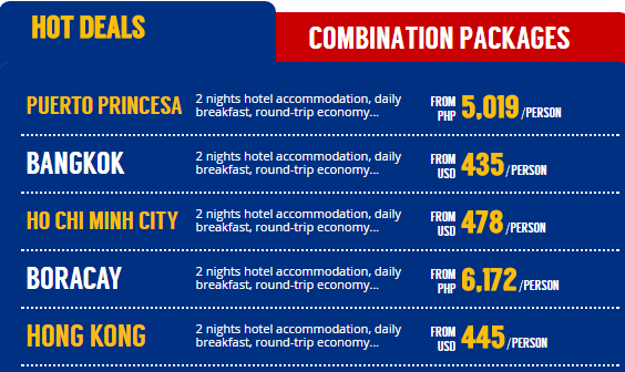 Hottest deals at Philippine Airlines Hottest deals at Philippine Airlines