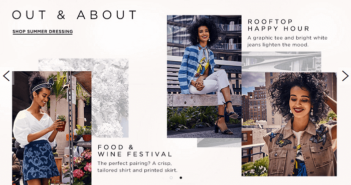 Out and about with Saks