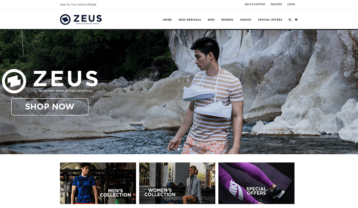 Shop at Zeus