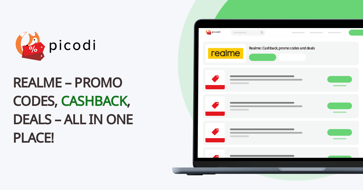 Realme promo code August 2024 Picodi Philippines