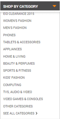 Product genres at Daraz Product genres at Daraz