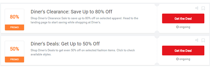 PK Diner's vouchers PK Diner's vouchers