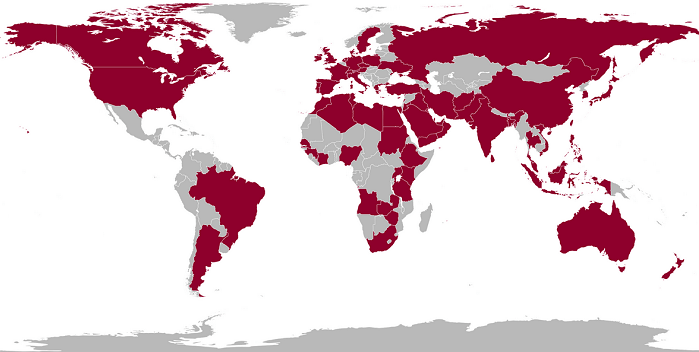 Pakistan Emirates Map Pakistan Emirates Map