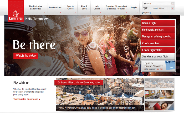 Pakistan Emirates home page Pakistan Emirates home page