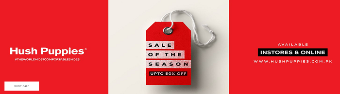 Sale items at Hush Puppies