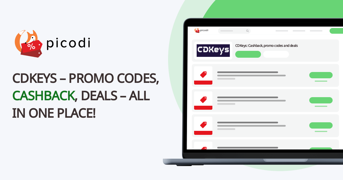 CDKeys promo code August 2024 Picodi Pakistan