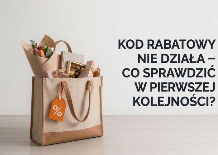 Kod rabatowy nie działa – co sprawdzić w pierwszej kolejności?