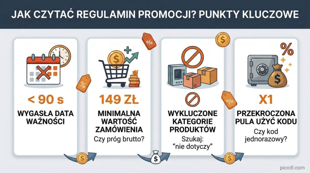 Regulamin promocji na co zwracać uwagę