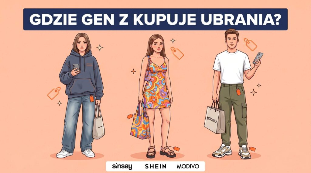 modivo sinsay shein - gen z zakupy