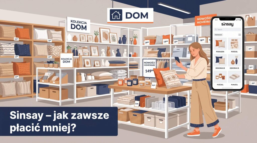 sinsay salon aplikacja promocje zakupy