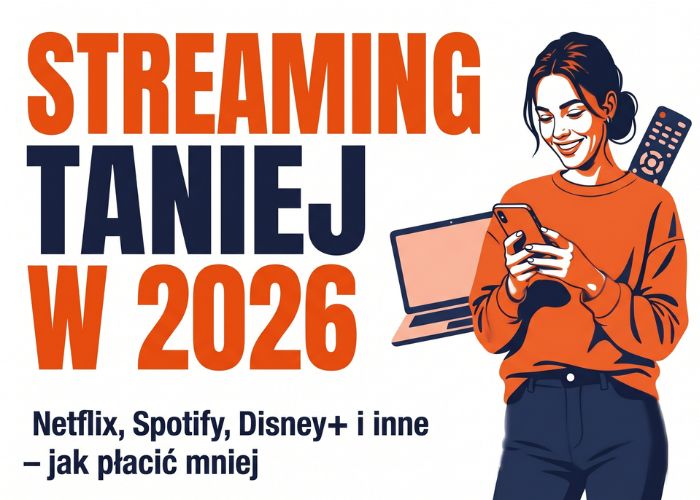 Subskrypcje streamingowe w Polsce 2026 – jak płacić mniej za Netflix, Spotify i inne?