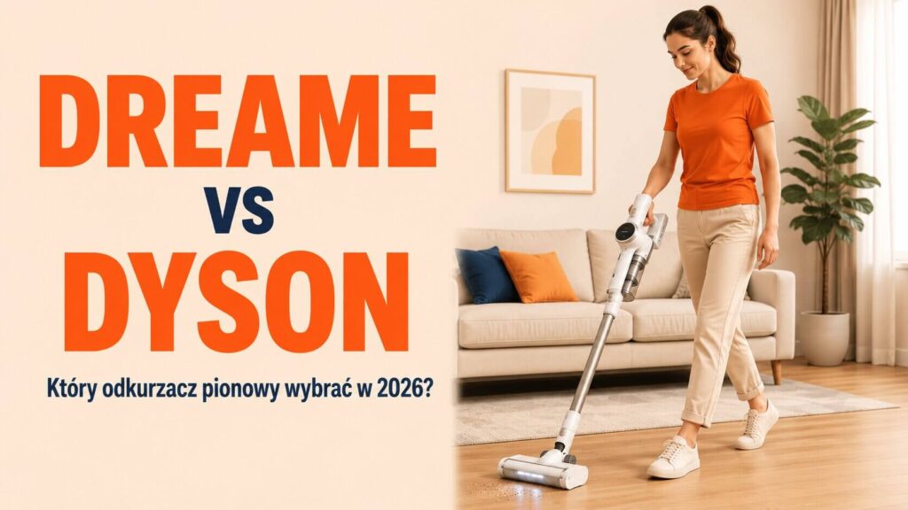 kobieta odkurzacz dyson dreame