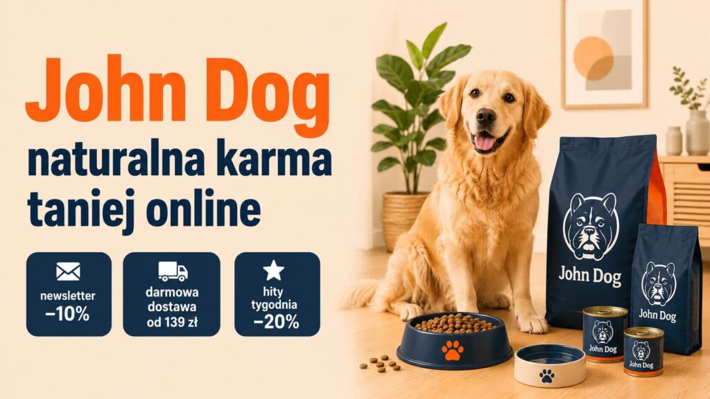 karma john dog pies promocje rabaty