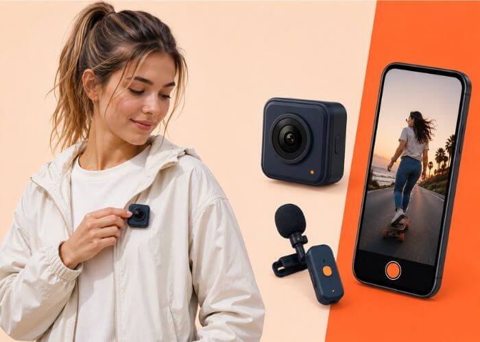 Jaka kamera do kręcenia rolek i contentu? Konkretne modele z AliExpress