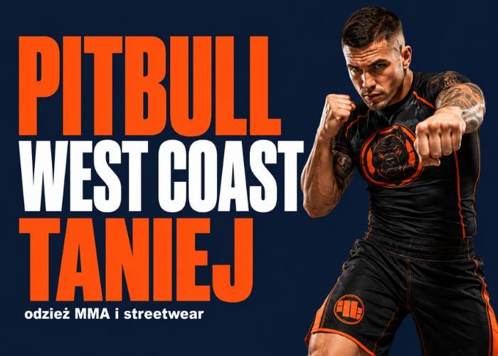 Pitbull West Coast kod rabatowy – odzież MMA i streetwear taniej online