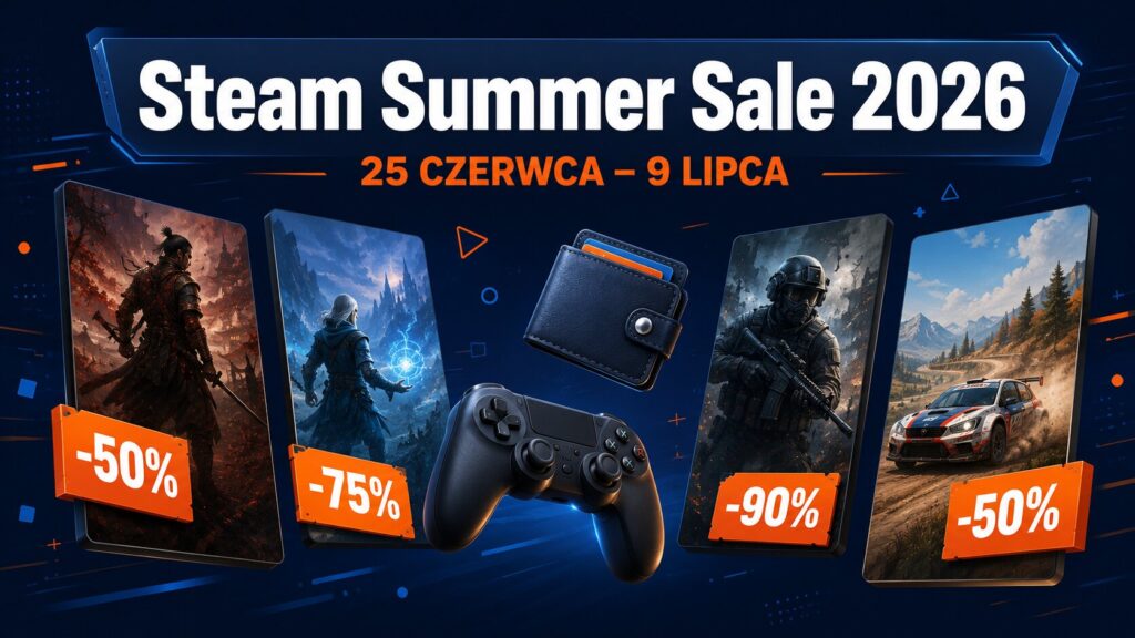 Steam Letnia Wyprzedaż 2026 – kiedy startuje, co kupić i jakich przecen się spodziewać