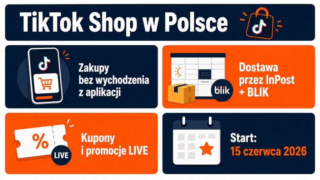 TikTok Shop Polska 15 czerwca 2026 – jak działa i jak kupować taniej z kuponami