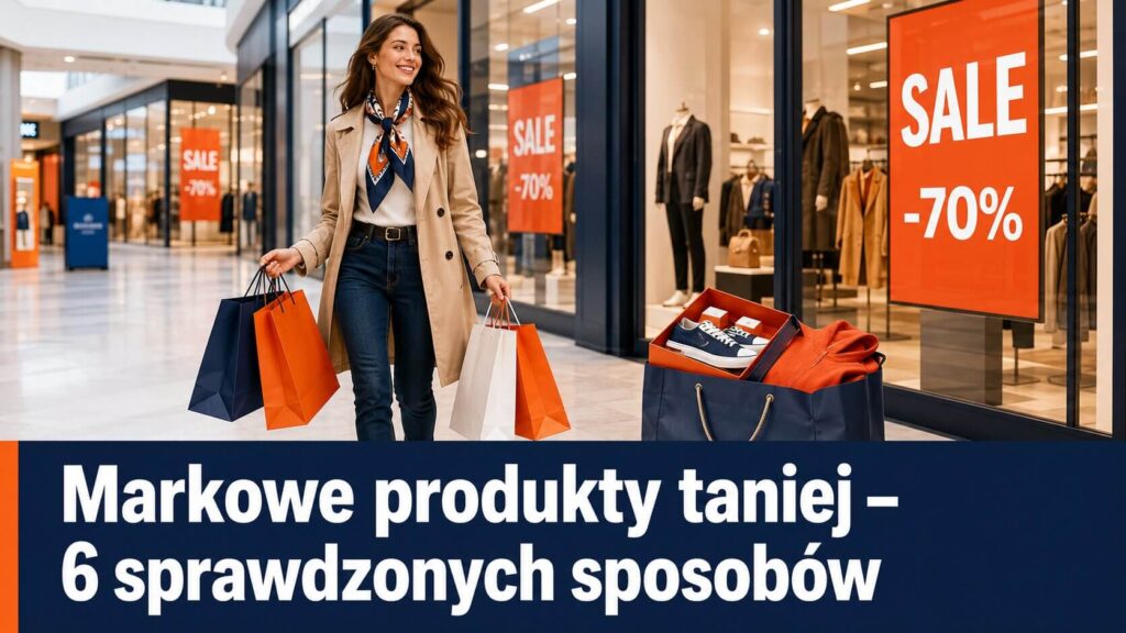 Jak kupić markowe produkty taniej – 6 legalnych sposobów na outlet, flash sale i wyprzedaże 2026