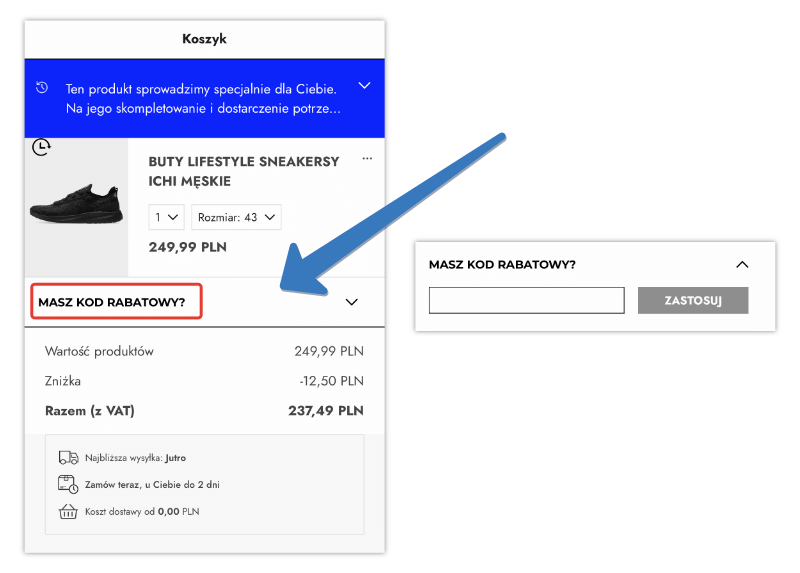 Jak skorzystać z kodu rabatowego w aplikacji mobilnej 4F?
