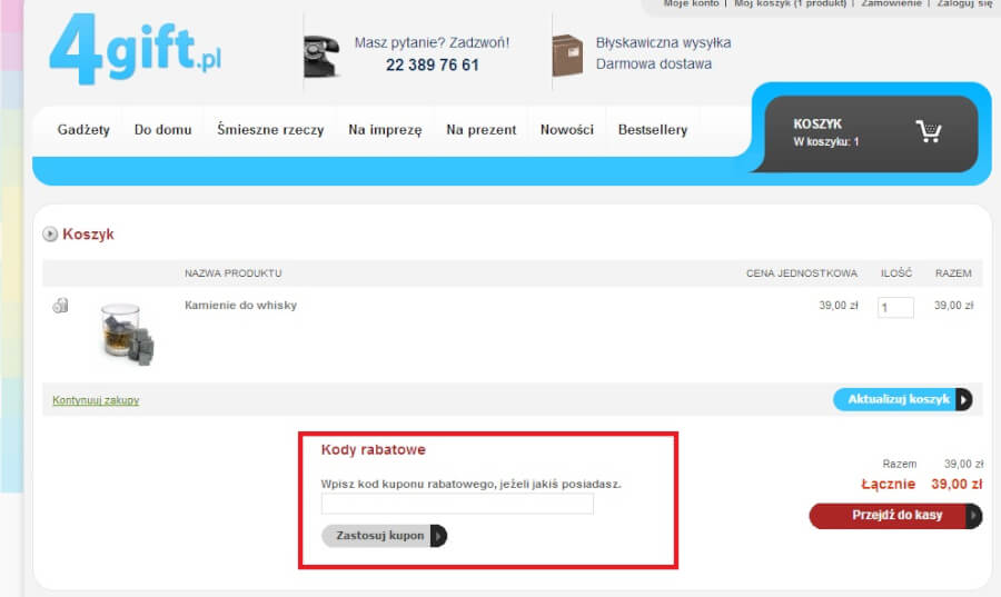 Kupuj z kodami rabatowymi w 4Gift
