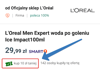 Jak wygląda ikonka kuponu Allegro?