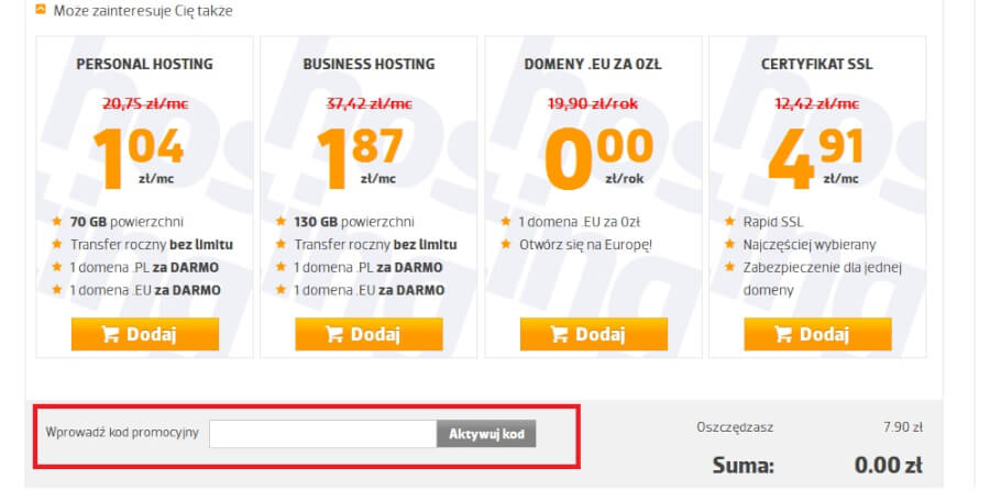 Najlepsze kody rabatowe do AZ.pl